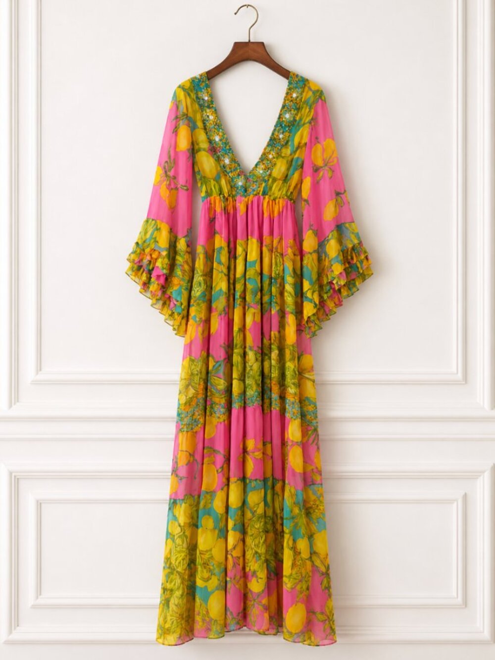 🇮🇹 M/L/XL Dress from Positano Italy - Picture 3 of 5